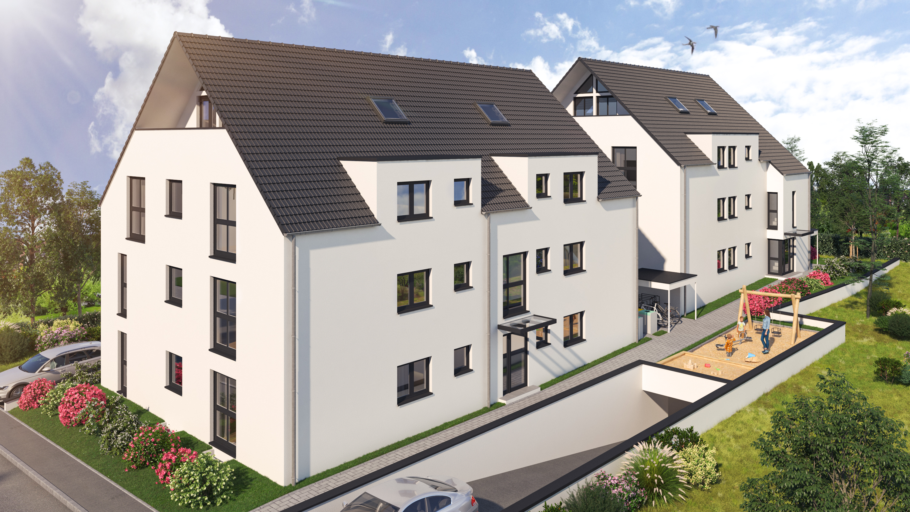 Neubauwohnungen in Fellbach-Oeffingen Ansicht 2